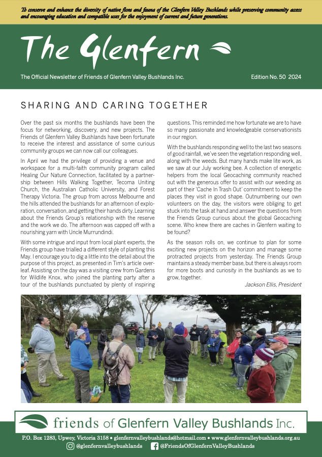 Newsletter #50 Spring 2024